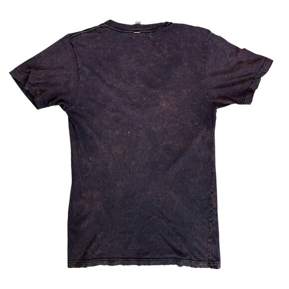 Y2K Distressed Ellen Show T-shirt Mens Sz Small Burnout Brown V Neck Thrashed - Picture 4 of 14